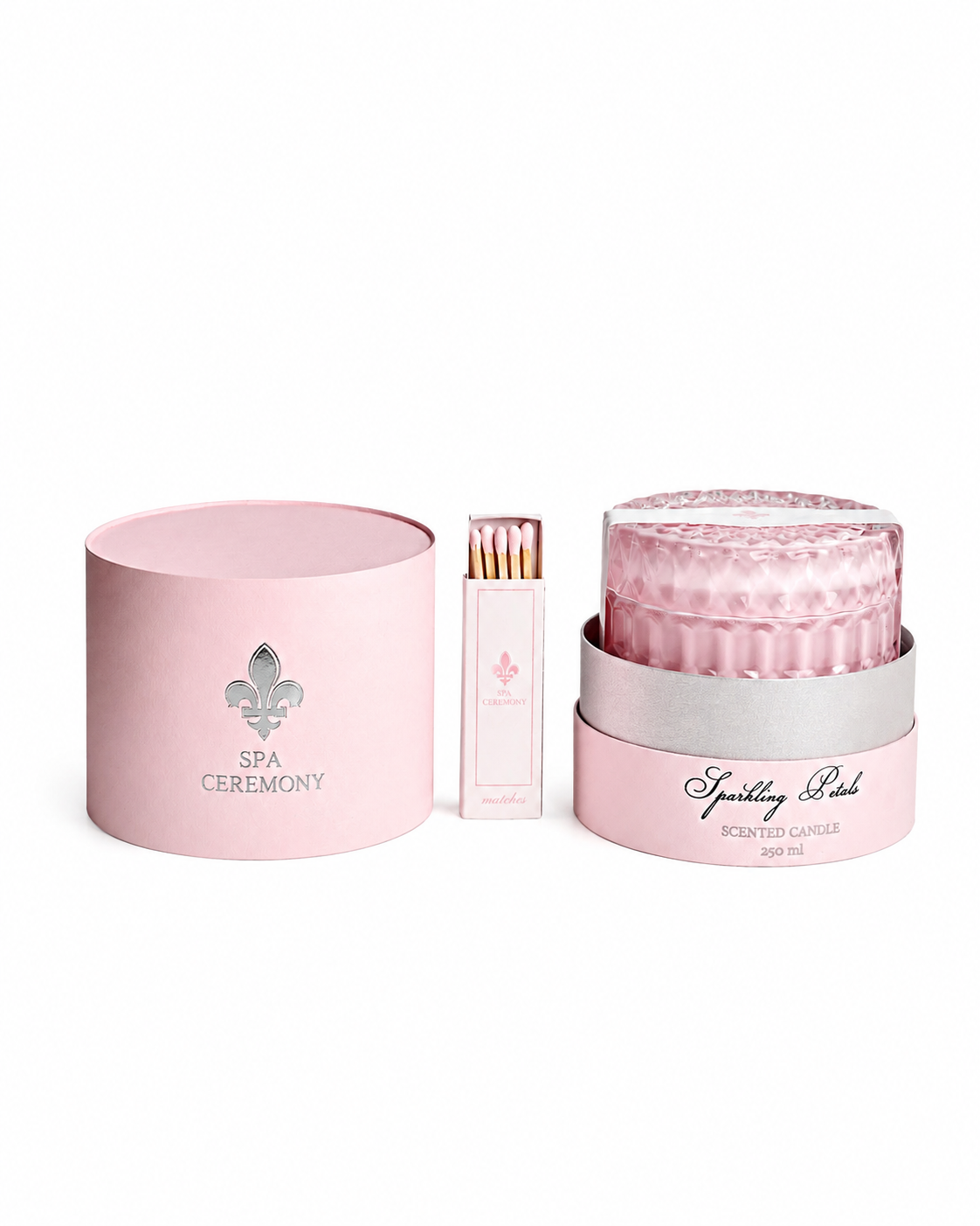 Парфумована свічка Sparkling petals, 250 g